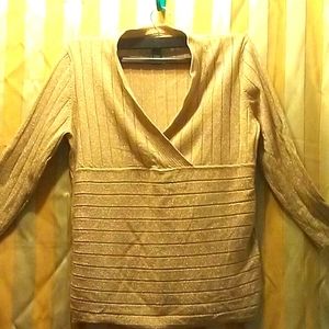 Fitted dressy glitter Top